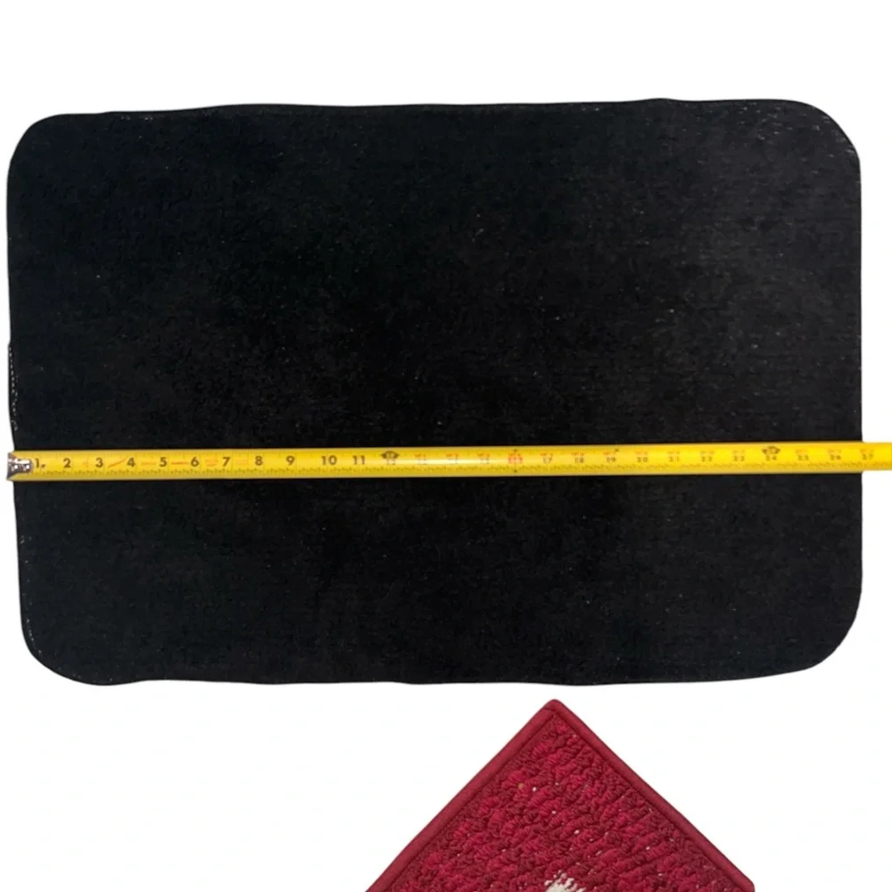 ☠️5/$20☠️ RUGS | BLACK BATHROOM MAT